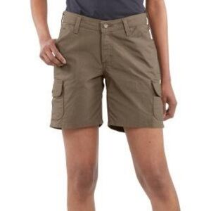 Carhartt WB164 - Women's Canvas Cargo Short SZ 16